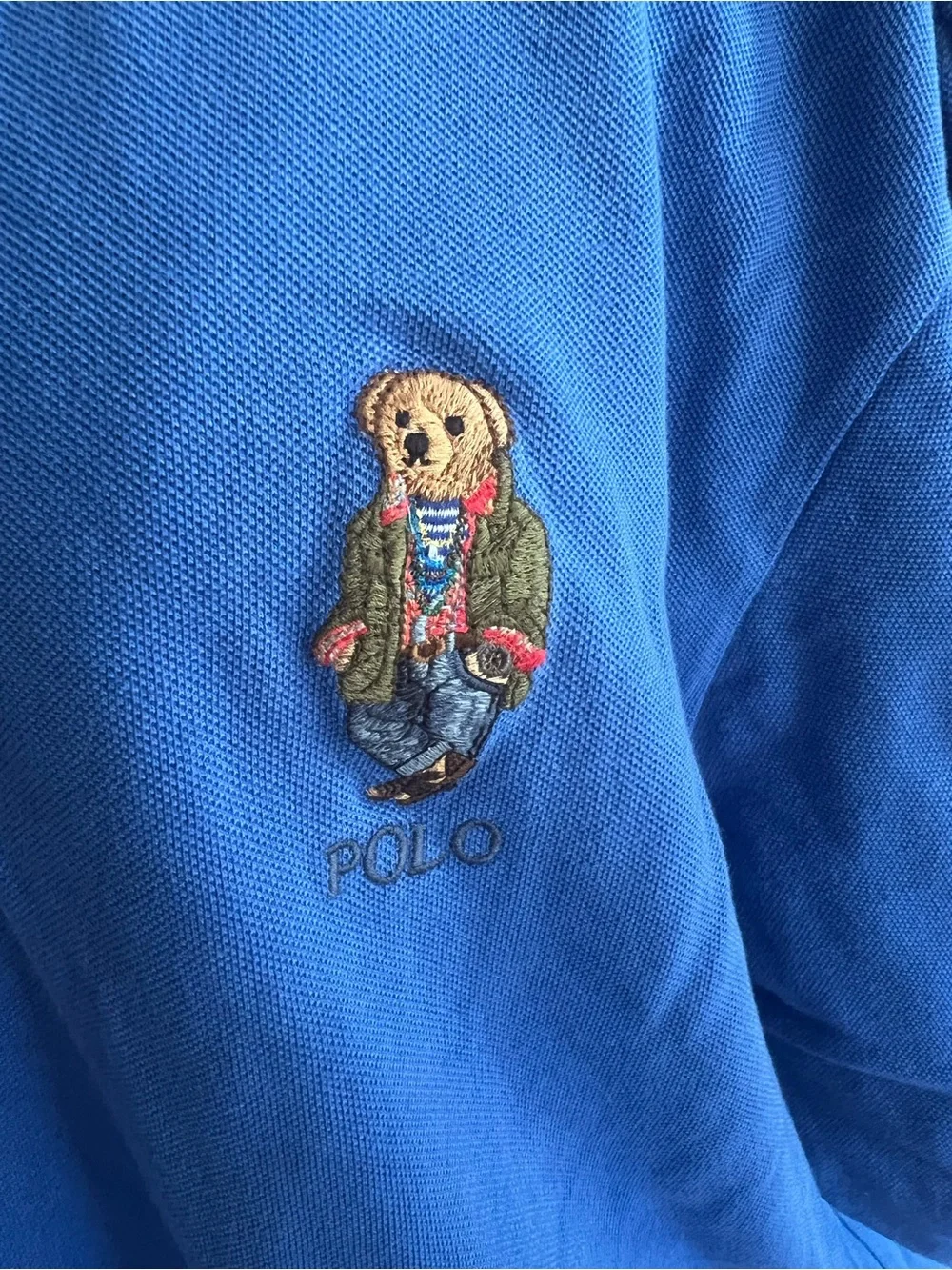 Polo Ralph Lauren bear with utility jacket size 2XL